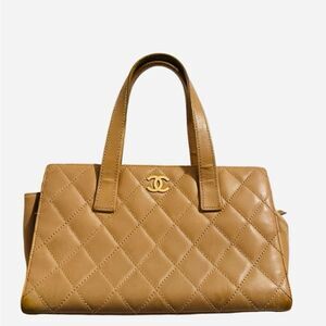 Chanel wild stitch tote bag